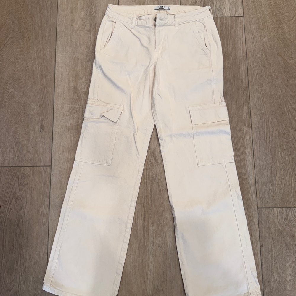 NAKD Light Cream Cargo Pants